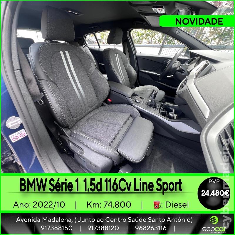 BMW Serie 1 1.5 d 116 CV Line Sport Gasóleo