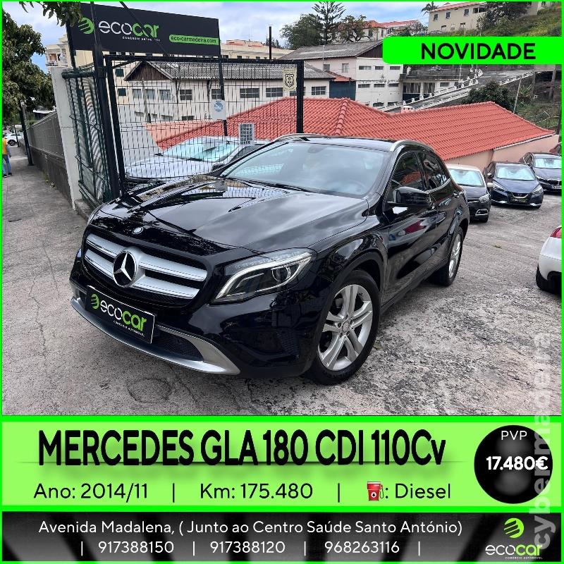 MERCEDES GLA 180 CDI 110 cv Gasóleo