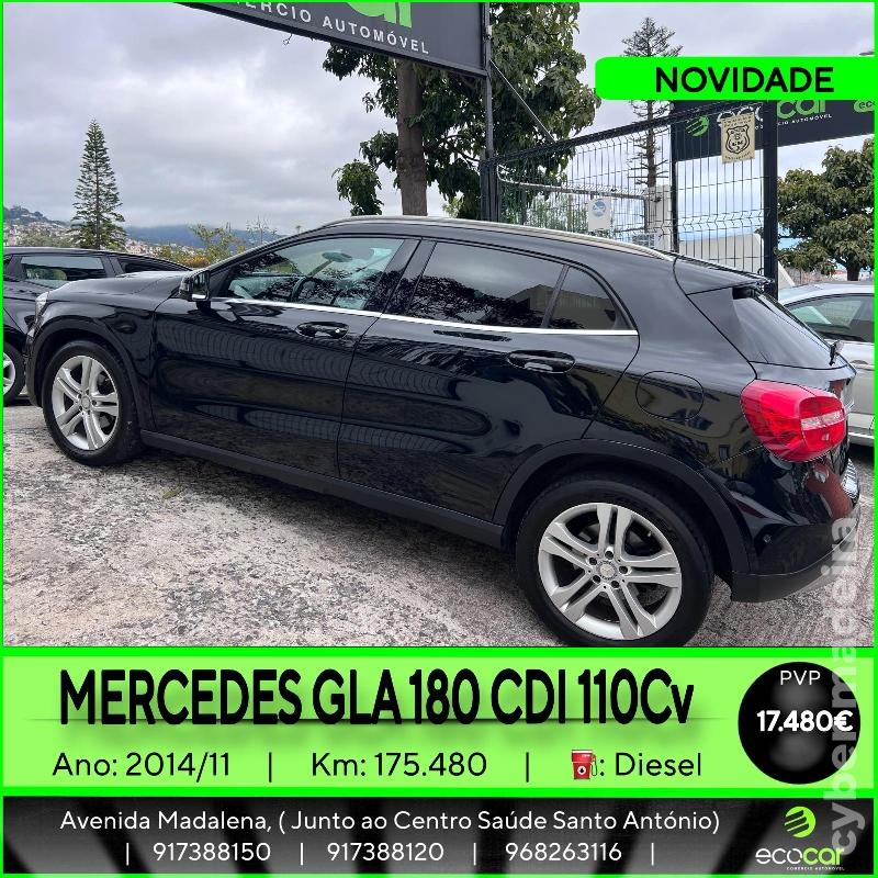 MERCEDES GLA 180 CDI 110 cv Gasóleo