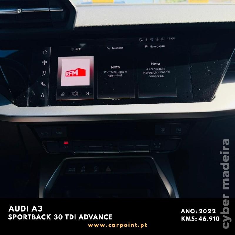 AUDI A3 Sportback 30 TDi Advance Gasóleo