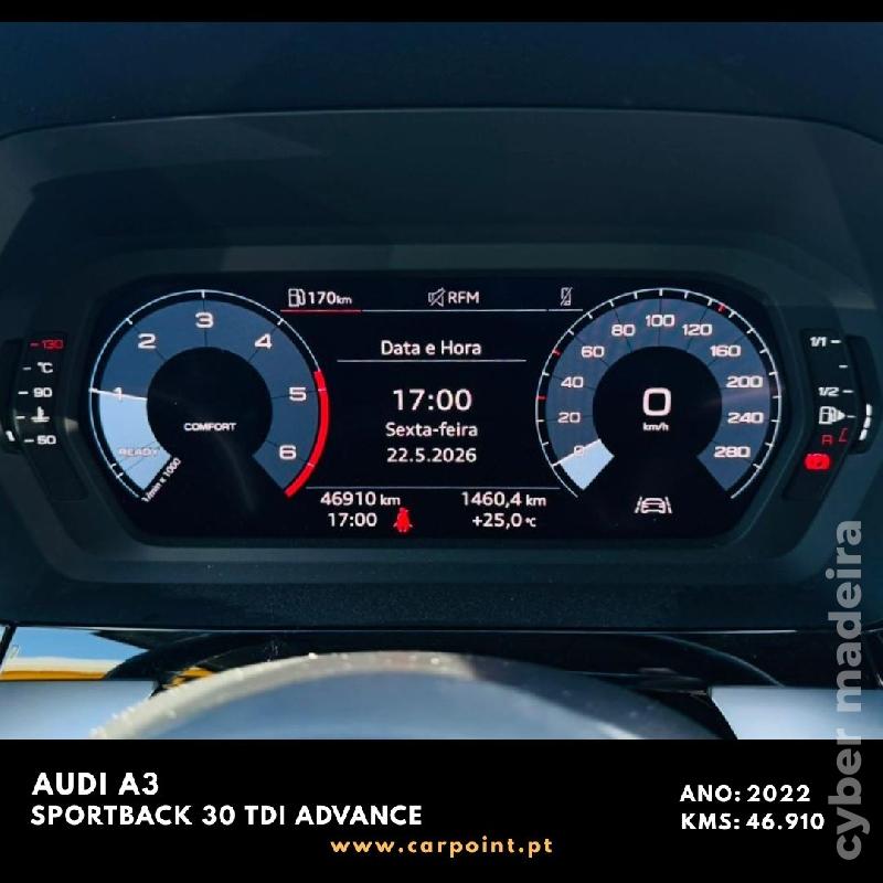 AUDI A3 Sportback 30 TDi Advance Gasóleo
