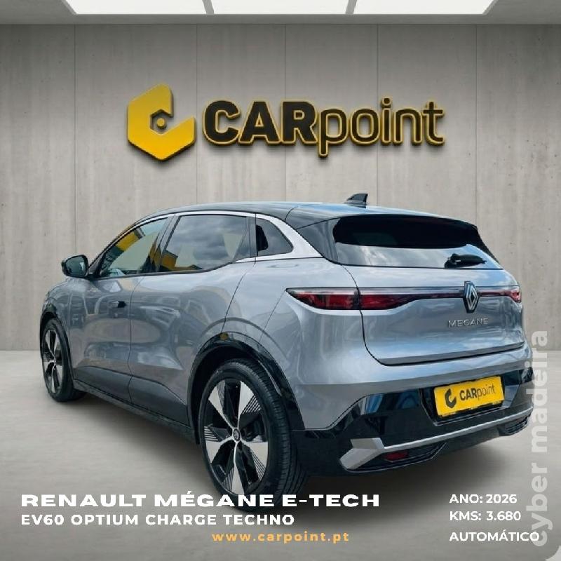 RENAULT MEGANE E-Tech EV60 Optium Charge Techno Eléctrico
