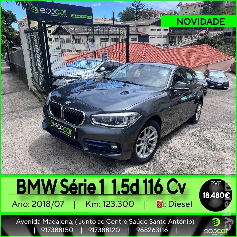 BMW Serie 1 1.5 D 116 cv Gasóleo