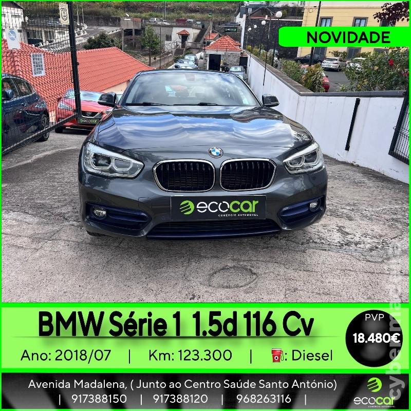 BMW Serie 1 1.5 D 116 cv Gasóleo