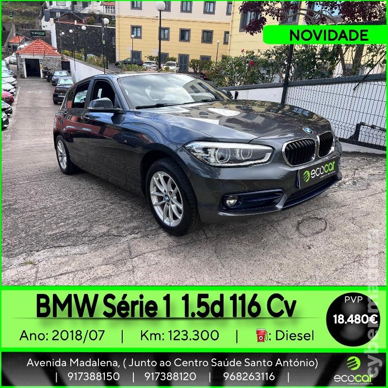 BMW Serie 1 1.5 D 116 cv Gasóleo