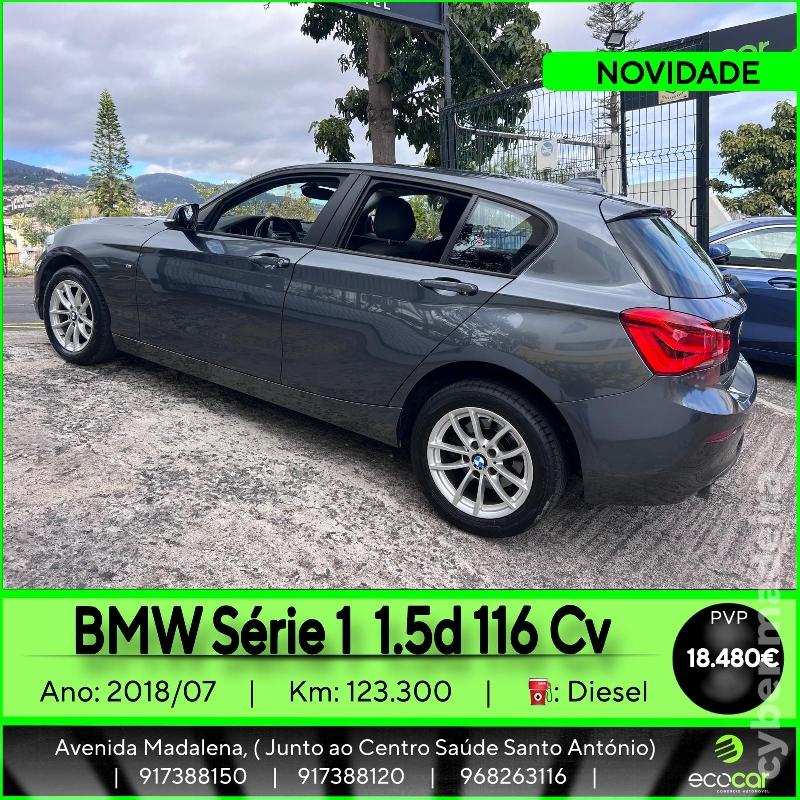 BMW Serie 1 1.5 D 116 cv Gasóleo