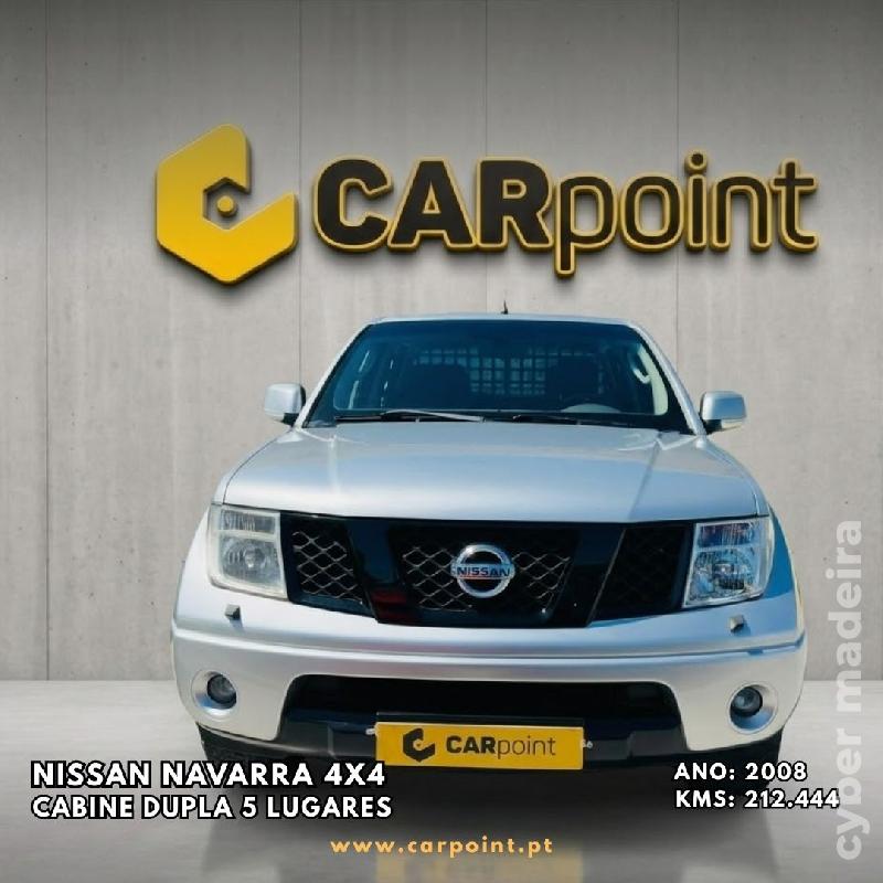 NISSAN NAVARRA 4X4 Cabine Dupla 5 lugares Gasóleo