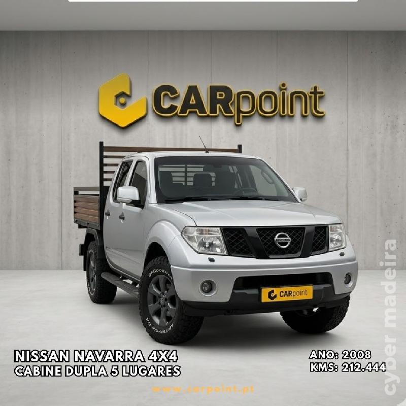 NISSAN NAVARRA 4X4 Cabine Dupla 5 lugares Gasóleo