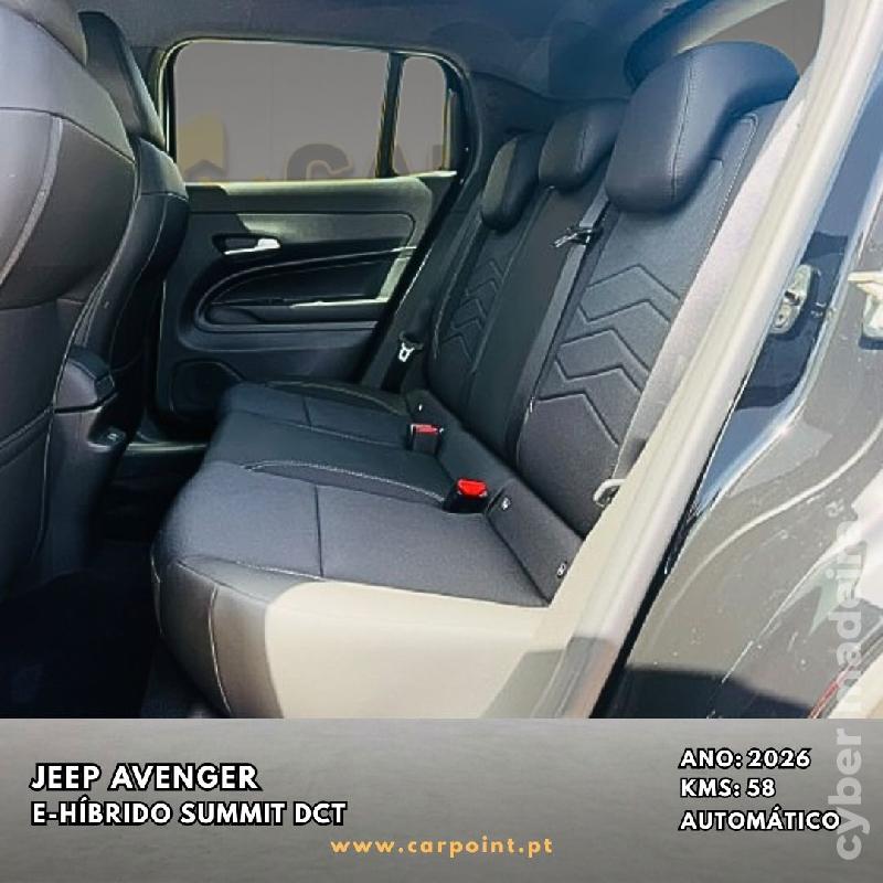 JEEP CJ Avenger E-Híbrido Summit DCT (NOVO) Híbrido