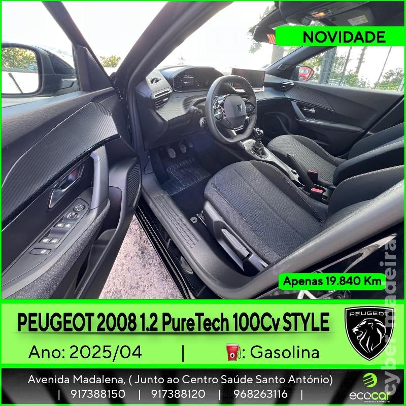 PEUGEOT 2008 1.2 PureTech 100 cv Style Gasolina