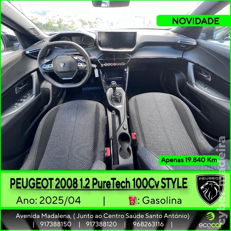 PEUGEOT 2008 1.2 PureTech 100 cv Style Gasolina