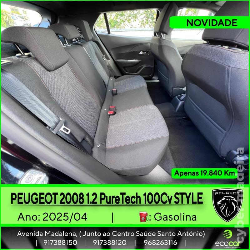 PEUGEOT 2008 1.2 PureTech 100 cv Style Gasolina