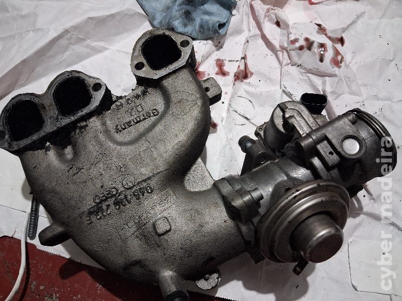 Coletor de Admissão com Válvula EGR VW / Seat / Skoda 1.4 tdi