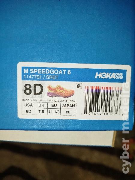Sapatilhas homen HOKA Speedgoat 6 (Tam. 41 1/3) – Novas