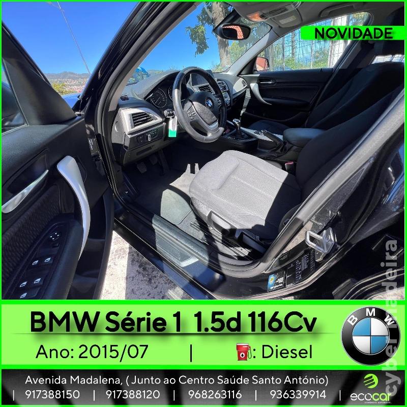 BMW Serie 1 1.5 D 116 cv Gasóleo