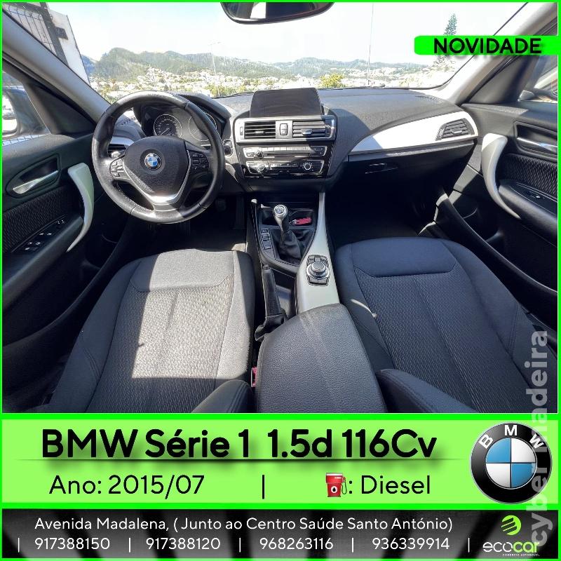 BMW Serie 1 1.5 D 116 cv Gasóleo