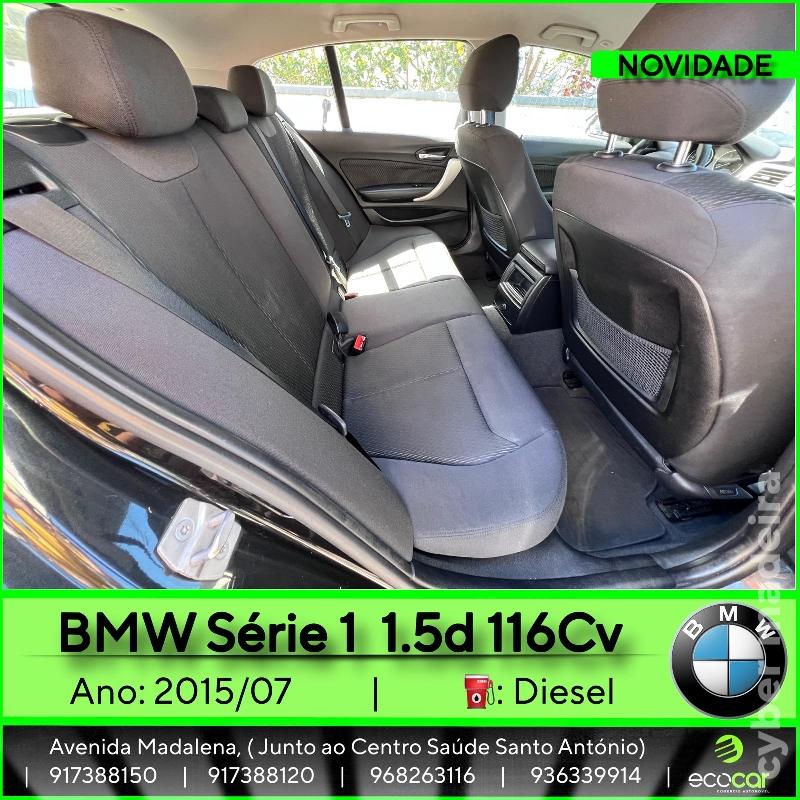 BMW Serie 1 1.5 D 116 cv Gasóleo