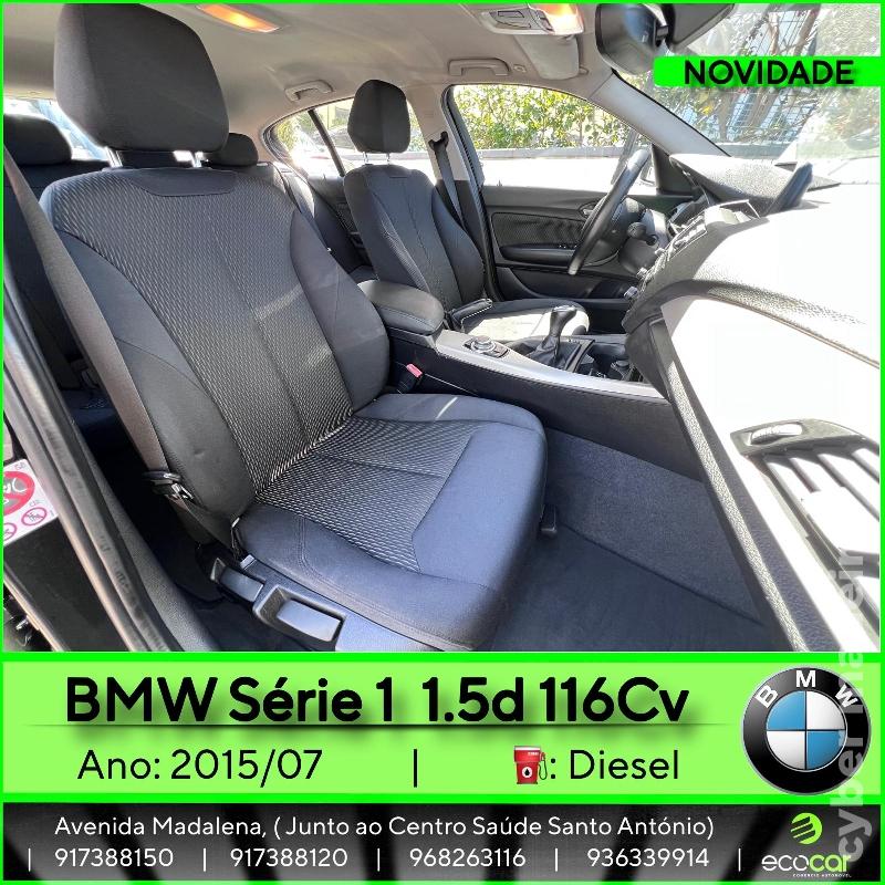 BMW Serie 1 1.5 D 116 cv Gasóleo