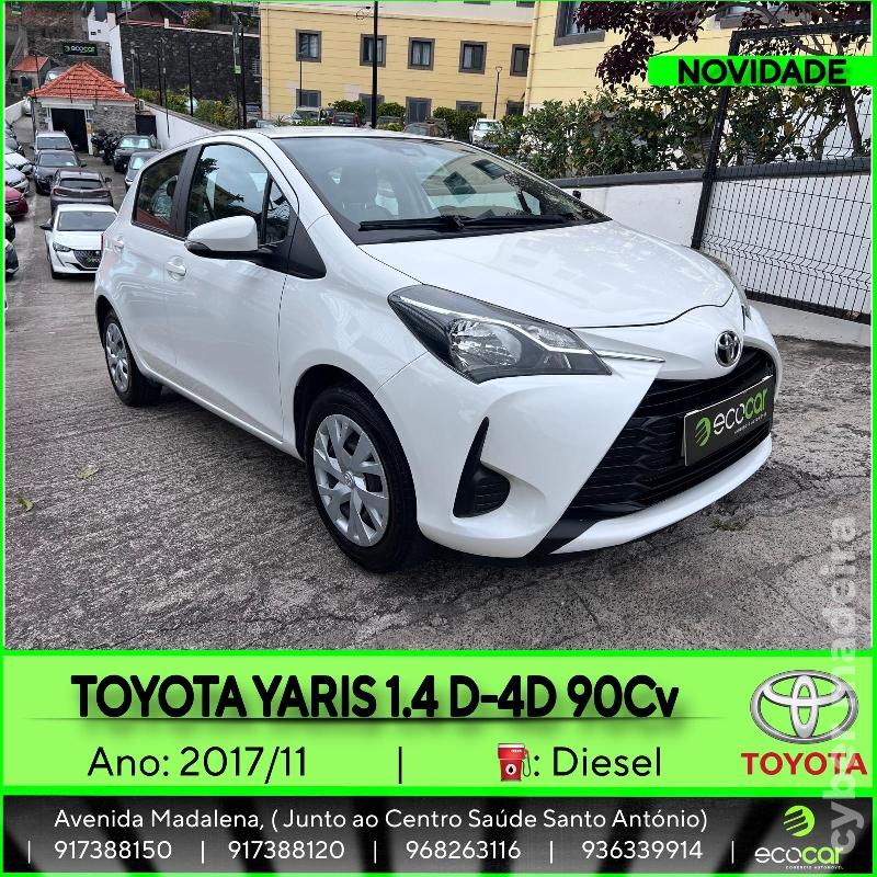 TOYOTA YARIS 1.4 D-4D 90 cv Gasóleo