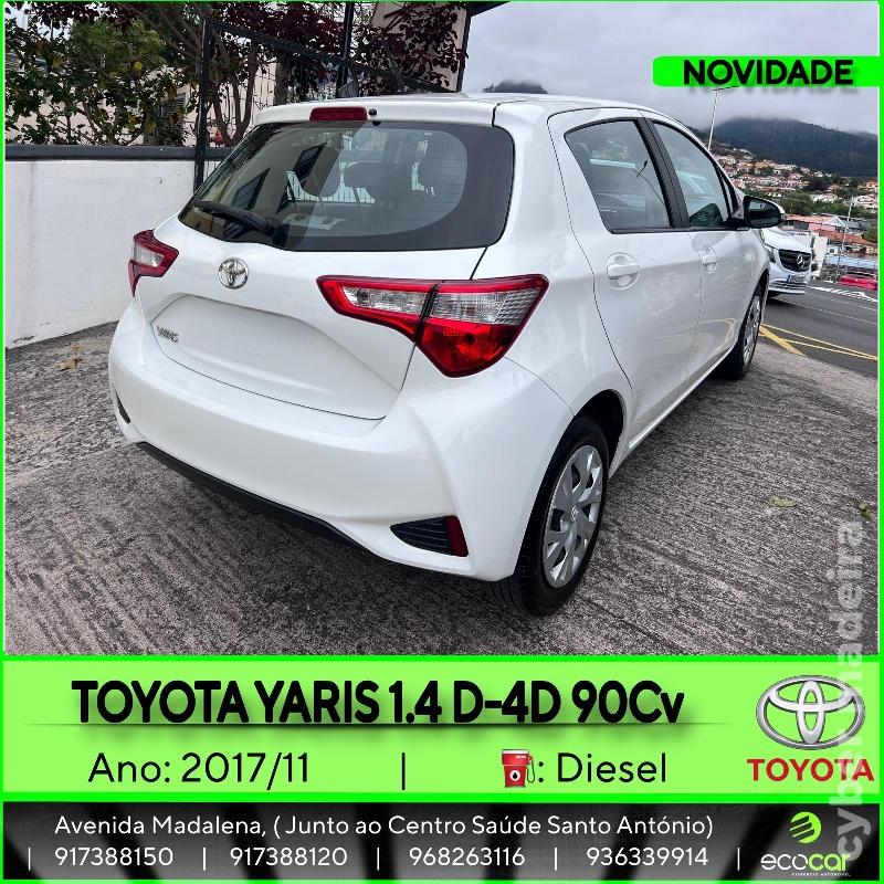 TOYOTA YARIS 1.4 D-4D 90 cv Gasóleo
