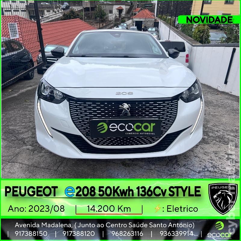 PEUGEOT 208 e-208 50 kWh 136 cv - Style Eléctrico