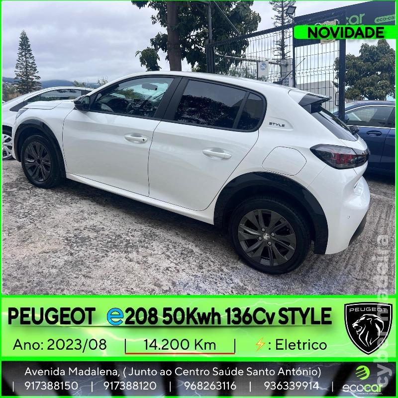 PEUGEOT 208 e-208 50 kWh 136 cv - Style Eléctrico