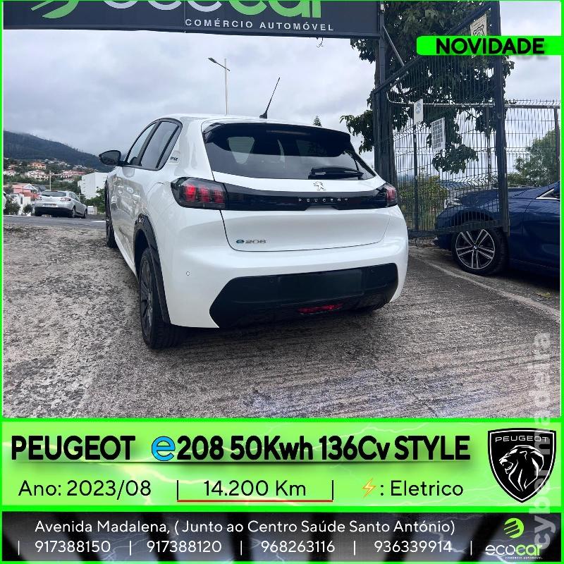 PEUGEOT 208 e-208 50 kWh 136 cv - Style Eléctrico