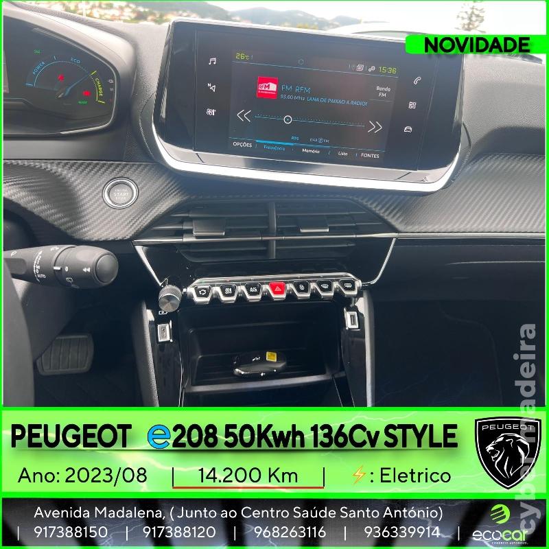 PEUGEOT 208 e-208 50 kWh 136 cv - Style Eléctrico