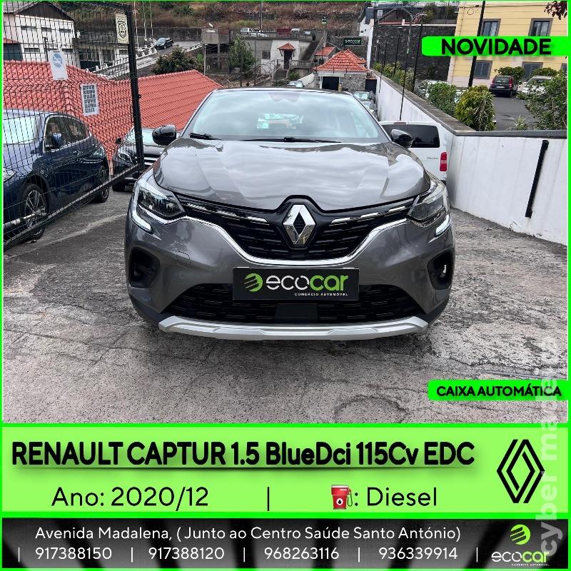 RENAULT CAPTUR 1.5 BlueDCI 115 cv - CAIXA AUTOMÁTICA Gasóleo