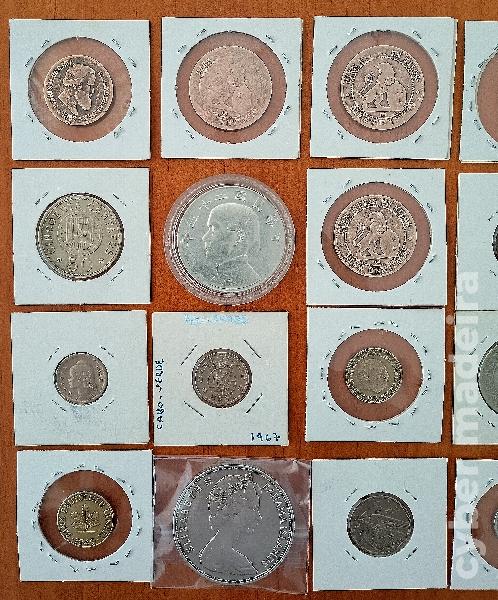 Lote de moedas antigas