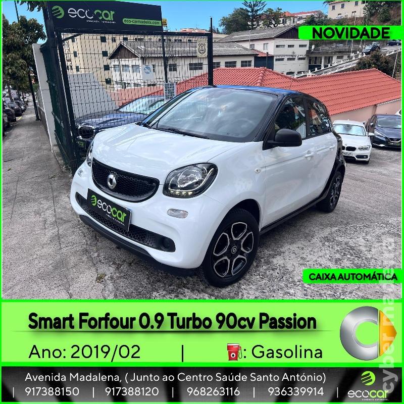 SMART FORFOUR 0.9 Turbo 90 cv Passion - CAIXA AUTOMÁTICA Gasóleo