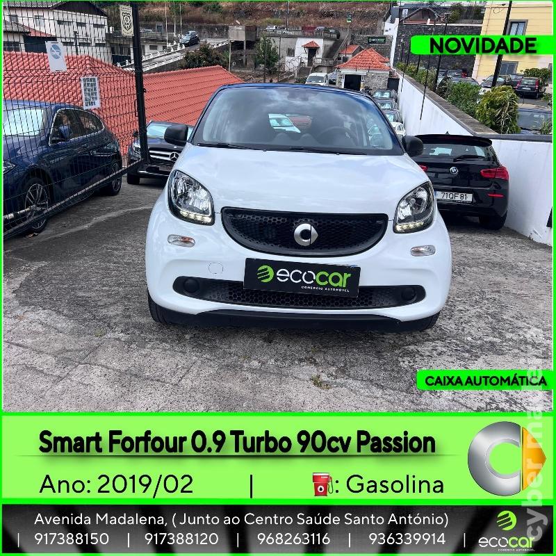 SMART FORFOUR 0.9 Turbo 90 cv Passion - CAIXA AUTOMÁTICA Gasóleo