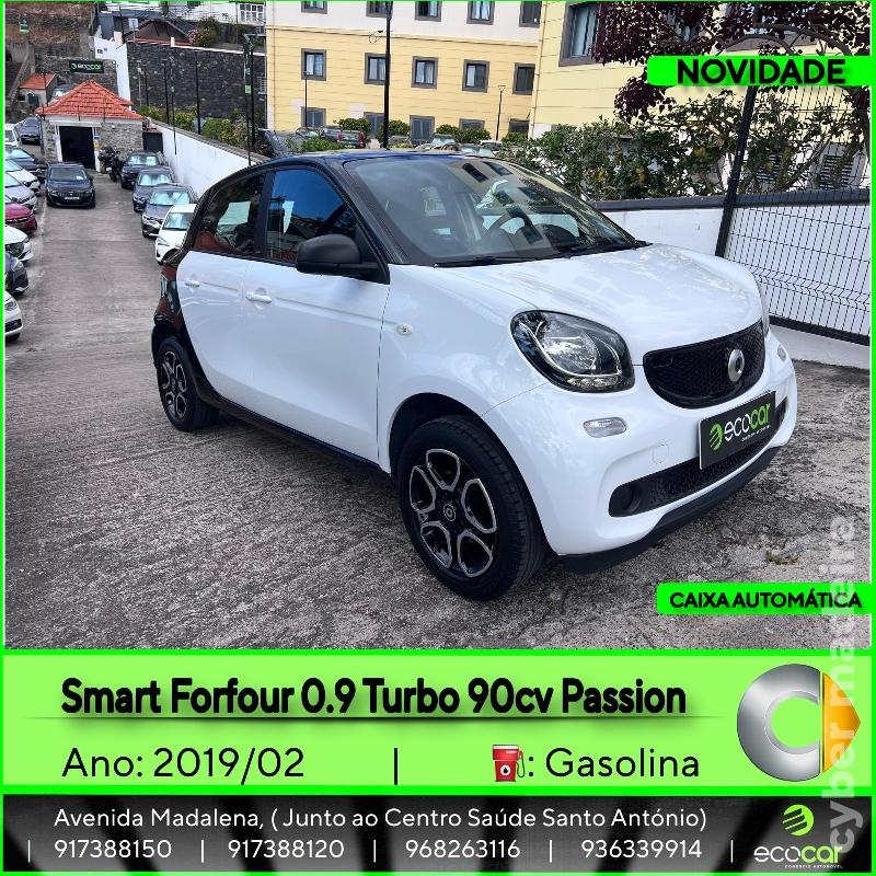 SMART FORFOUR 0.9 Turbo 90 cv Passion - CAIXA AUTOMÁTICA Gasóleo