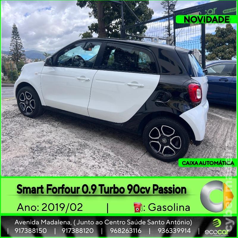 SMART FORFOUR 0.9 Turbo 90 cv Passion - CAIXA AUTOMÁTICA Gasóleo