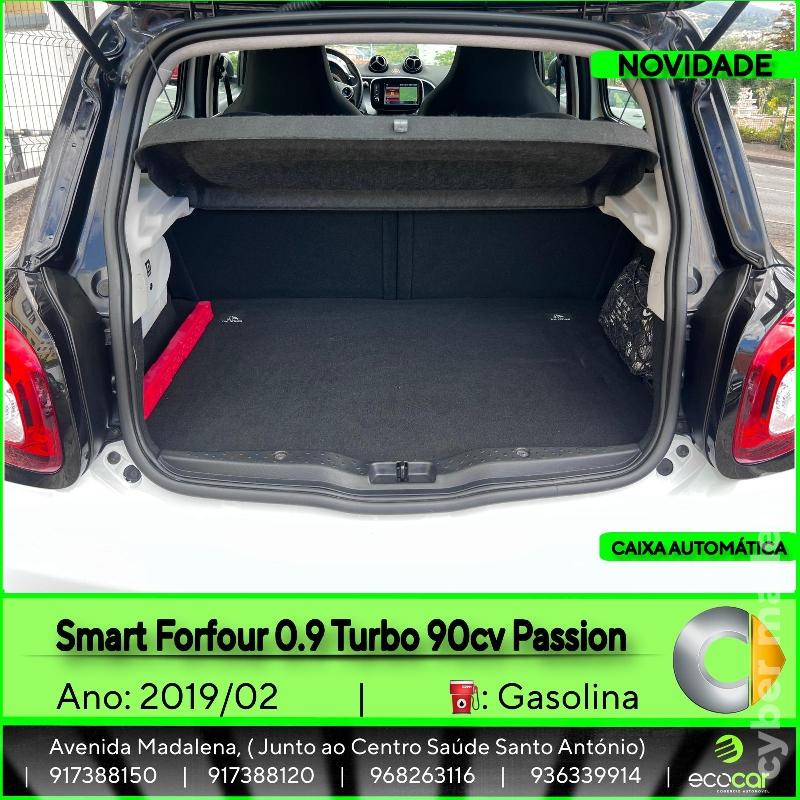 SMART FORFOUR 0.9 Turbo 90 cv Passion - CAIXA AUTOMÁTICA Gasóleo