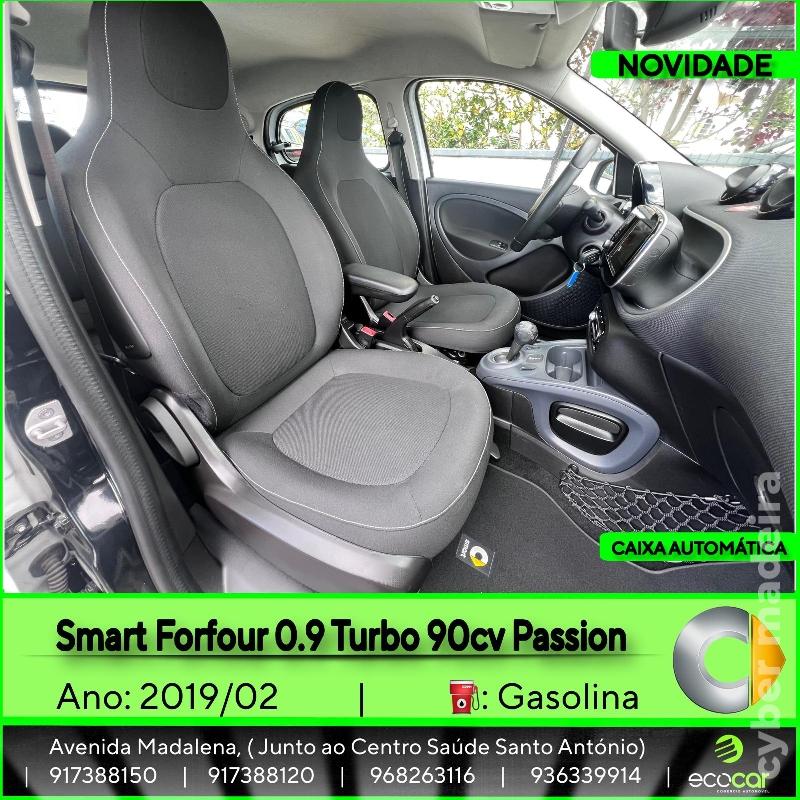 SMART FORFOUR 0.9 Turbo 90 cv Passion - CAIXA AUTOMÁTICA Gasóleo
