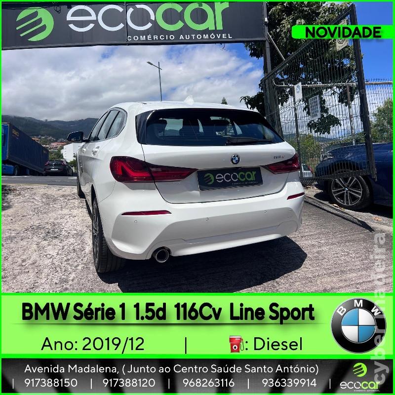 BMW Serie 1 1.5 d 116 cv Line Sport Gasóleo