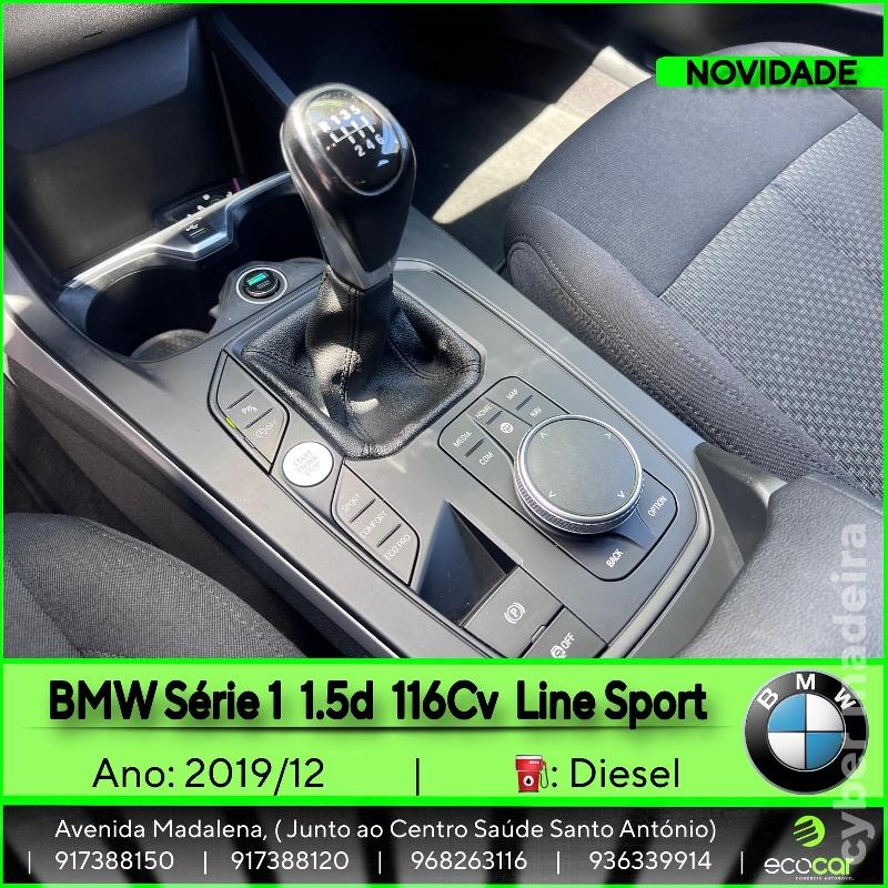 BMW Serie 1 1.5 d 116 cv Line Sport Gasóleo