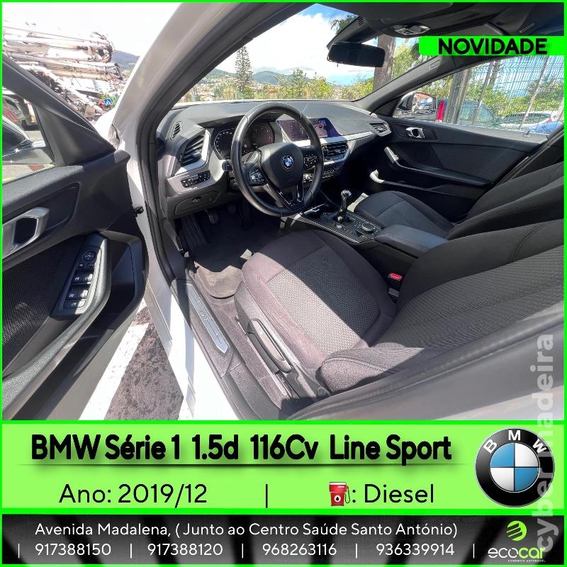 BMW Serie 1 1.5 d 116 cv Line Sport Gasóleo