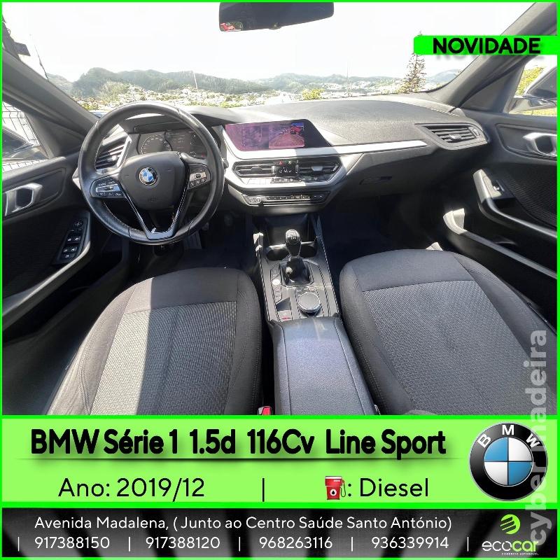 BMW Serie 1 1.5 d 116 cv Line Sport Gasóleo