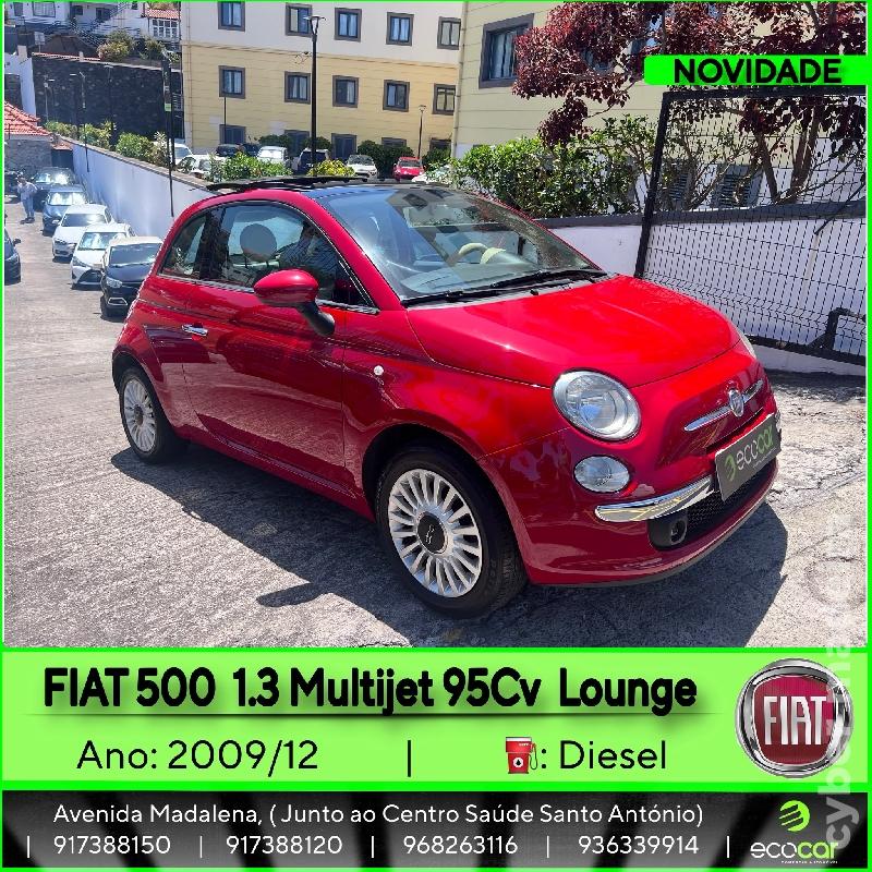 FIAT 500 1.3 multijet 95 cv Gasóleo