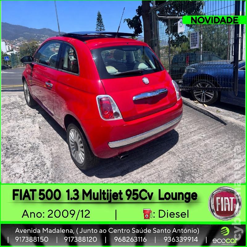 FIAT 500 1.3 multijet 95 cv Gasóleo