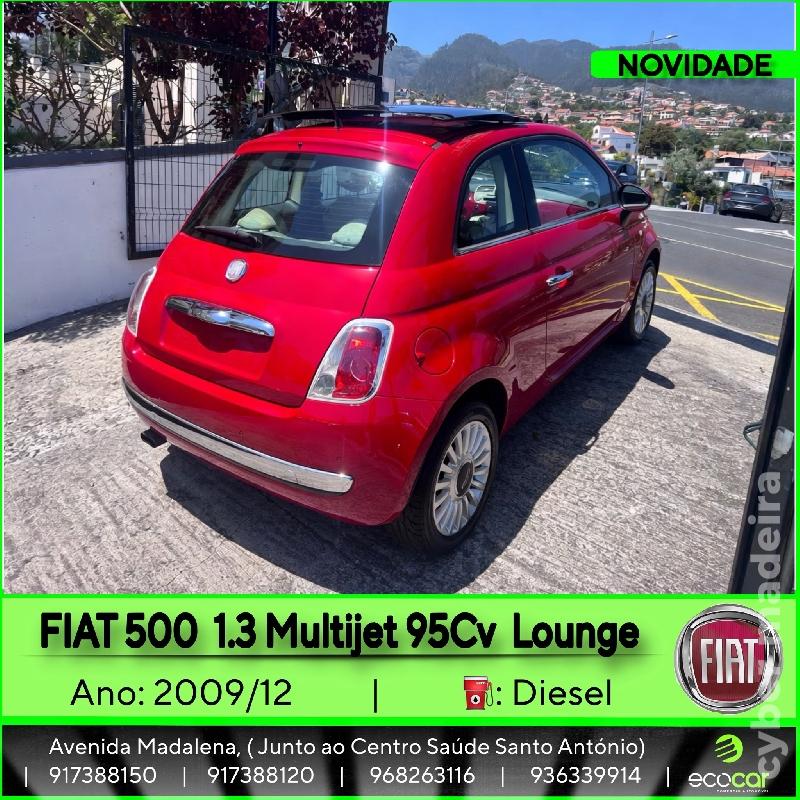 FIAT 500 1.3 multijet 95 cv Gasóleo