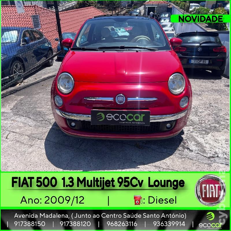 FIAT 500 1.3 multijet 95 cv Gasóleo