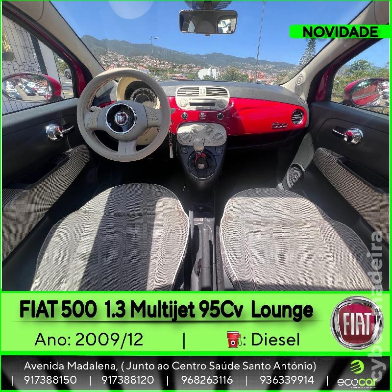 FIAT 500 1.3 multijet 95 cv Gasóleo