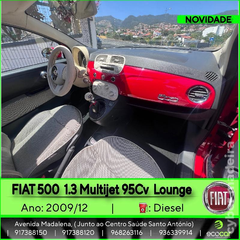 FIAT 500 1.3 multijet 95 cv Gasóleo