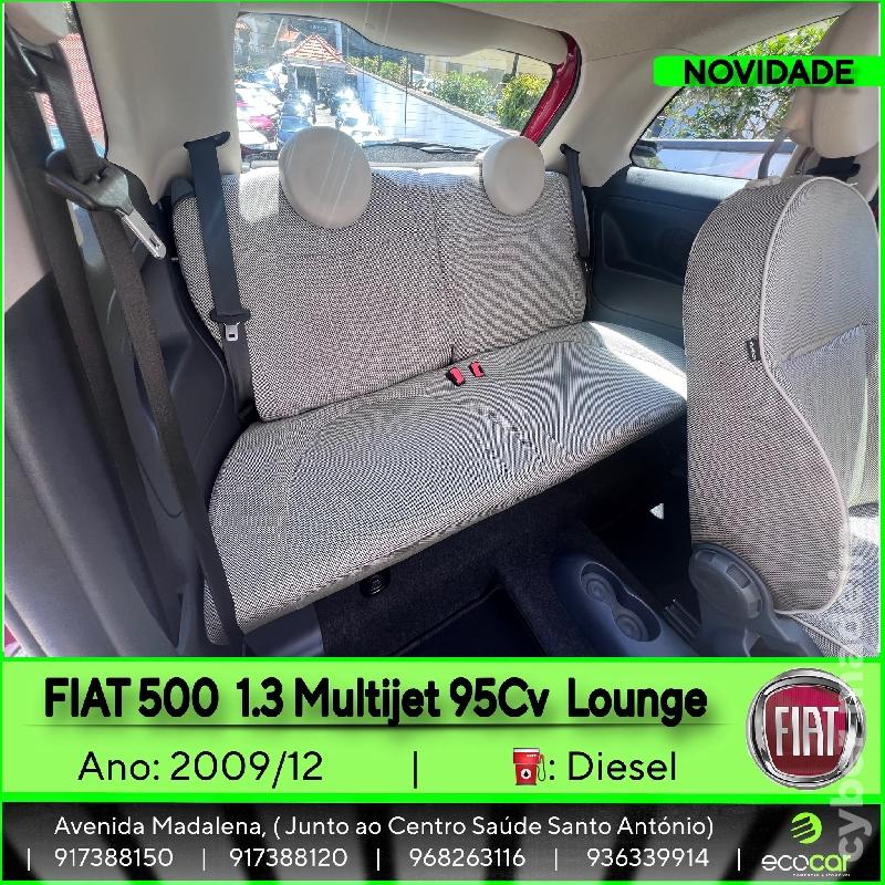 FIAT 500 1.3 multijet 95 cv Gasóleo