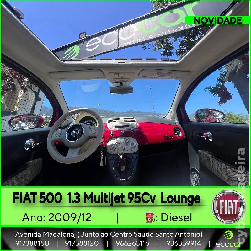FIAT 500 1.3 multijet 95 cv Gasóleo
