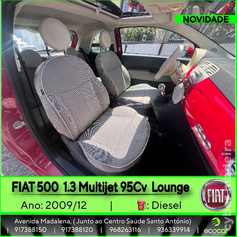 FIAT 500 1.3 multijet 95 cv Gasóleo