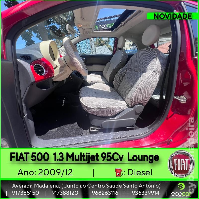 FIAT 500 1.3 multijet 95 cv Gasóleo